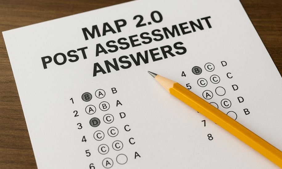 map 2.0 post assessment answers